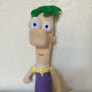 Phineas and Ferb Disney Store Talking Plush (Not Working)